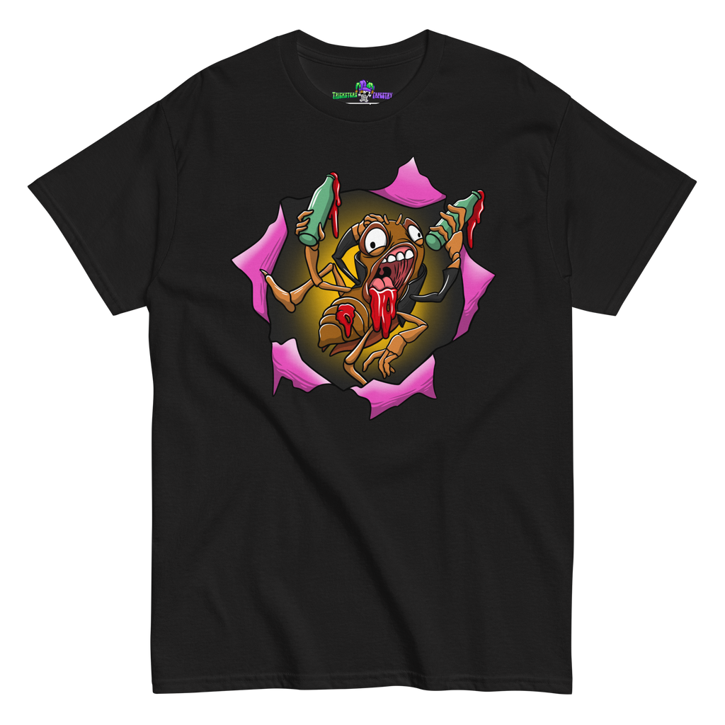 Blood Roach Tee Black Front