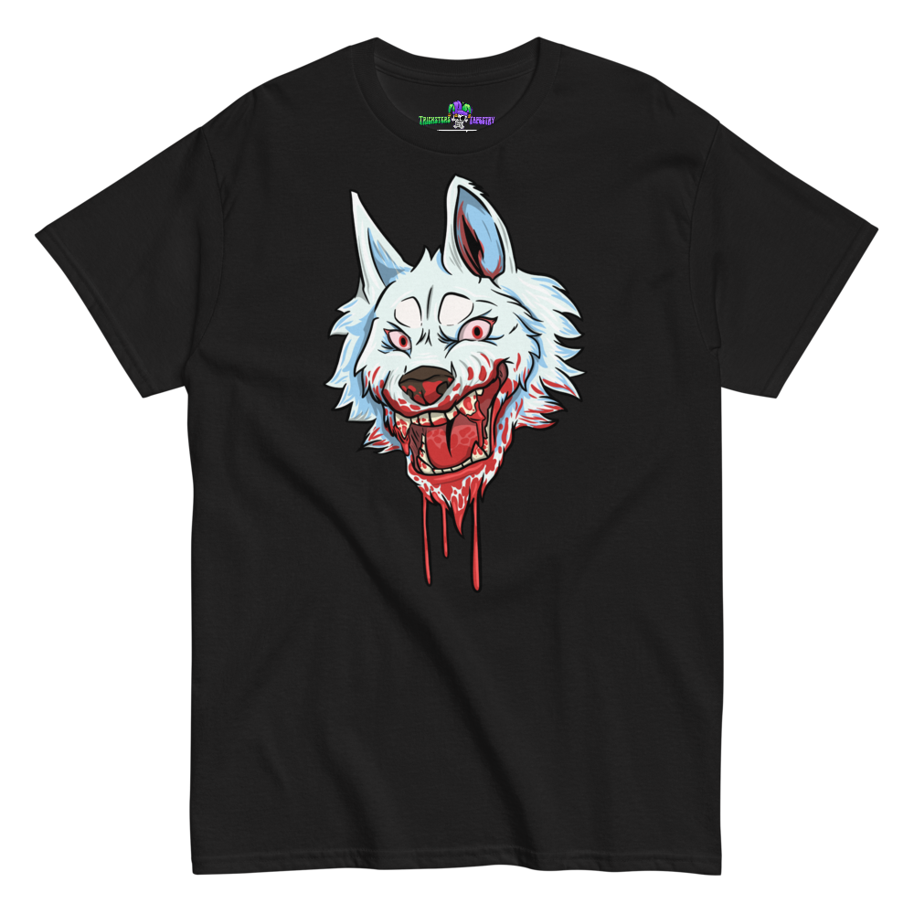 Blood Wolf Tee Black front