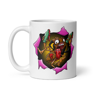 Blood Roach Ceramic Mug 11 oz right side